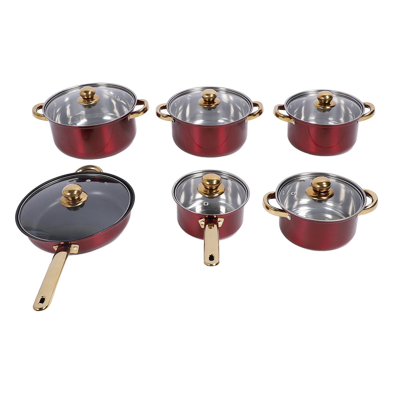 Набор толстостенной посуды из нержавеющей стали Многофункциональные сковороды, молочники, кастрюли Набор кухонной посуды для L
Набор толстостенной посуды из нержавеющей стали Многофункциональные сковороды, молочники, кастрюли Набор кухонной посуды для L