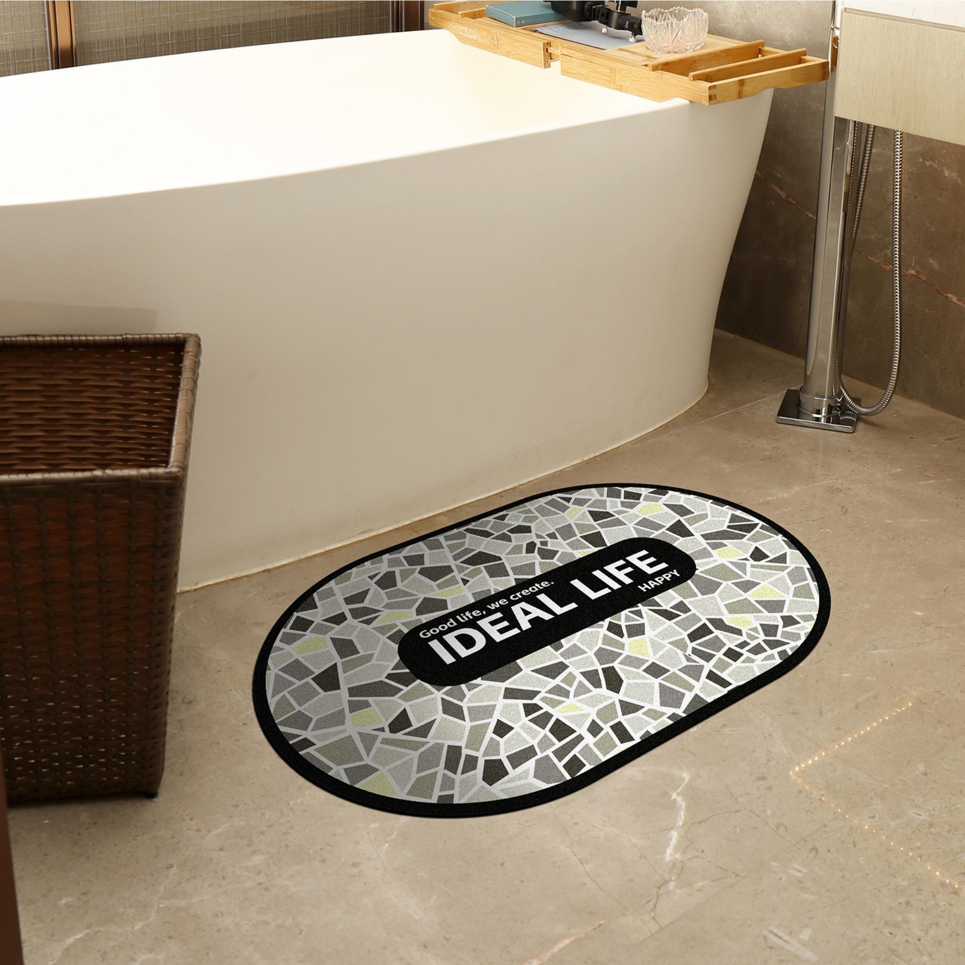 Коврик для ванной комнаты Диатомовая грязь Подушка для двери унитаза Впитывающий коврик для кухни Ванная комната Туалет Коврик Нескользящий Быстросохнущий Коврик 40 * 60cm
Коврик для ванной комнаты Диатомовая грязь Подушка для двери унитаза Впитывающий коврик для кухни Ванная комната Туалет Коврик Нескользящий Быстросохнущий Коврик 40 * 60cm