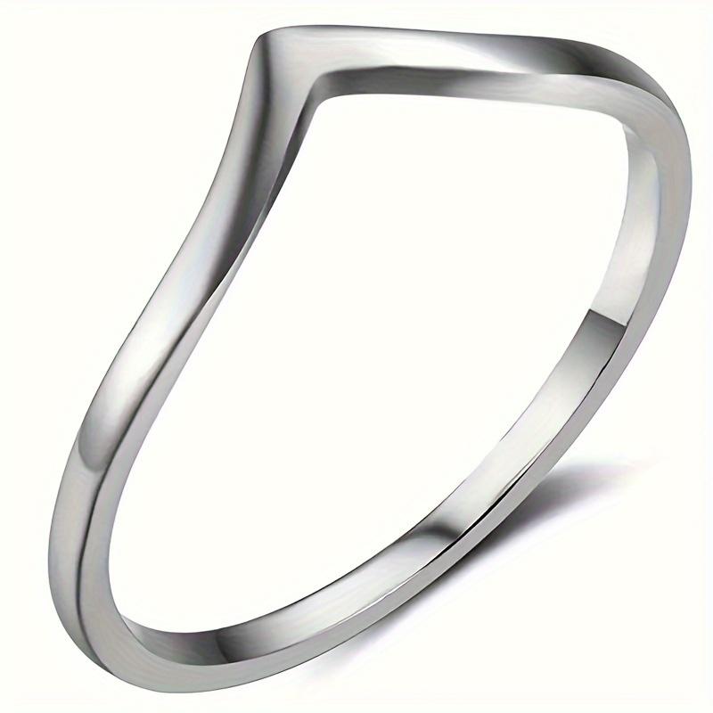 One Pack Women s Stainless Steel Stackable Fashion Ring High Polish Hypoallergenic Elegant Ring for Daily Wear #8
One Pack Women s Stainless Steel Stackable Fashion Ring High Polish Hypoallergenic Elegant Ring for Daily Wear #8