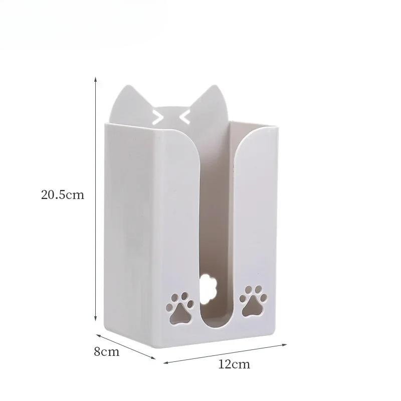 Коробка для салфеток для кошек, кухонная коробка для перфорированной бумаги, настенный держатель для бумажных полотенец, креативная простая пластиковая стойка для хранения гигиенических салфеток
Коробка для салфеток для кошек, кухонная коробка для перфорированной бумаги, настенный держатель для бумажных полотенец, креативная простая пластиковая стойка для хранения гигиенических салфеток
