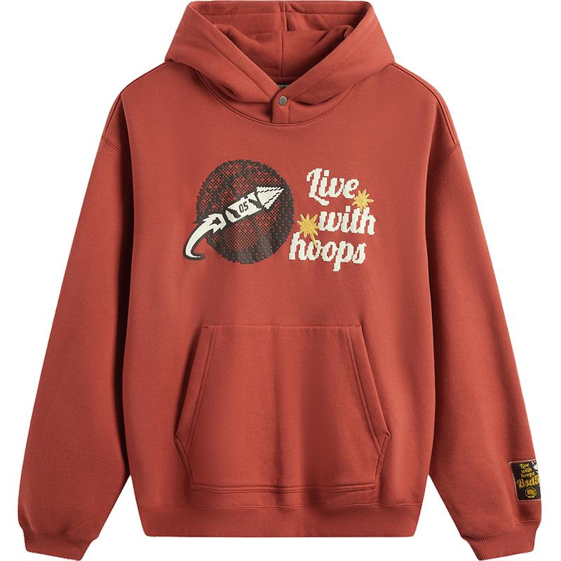 Li-Ning Badfive Series Comfortable Casual Simple Loose Hooded Letter Print Sweatshirt Men tops Ochre-Red AWDV297-3 2XL
Li-Ning Badfive Series Comfortable Casual Simple Loose Hooded Letter Print Sweatshirt Men tops Ochre-Red AWDV297-3 2XL
