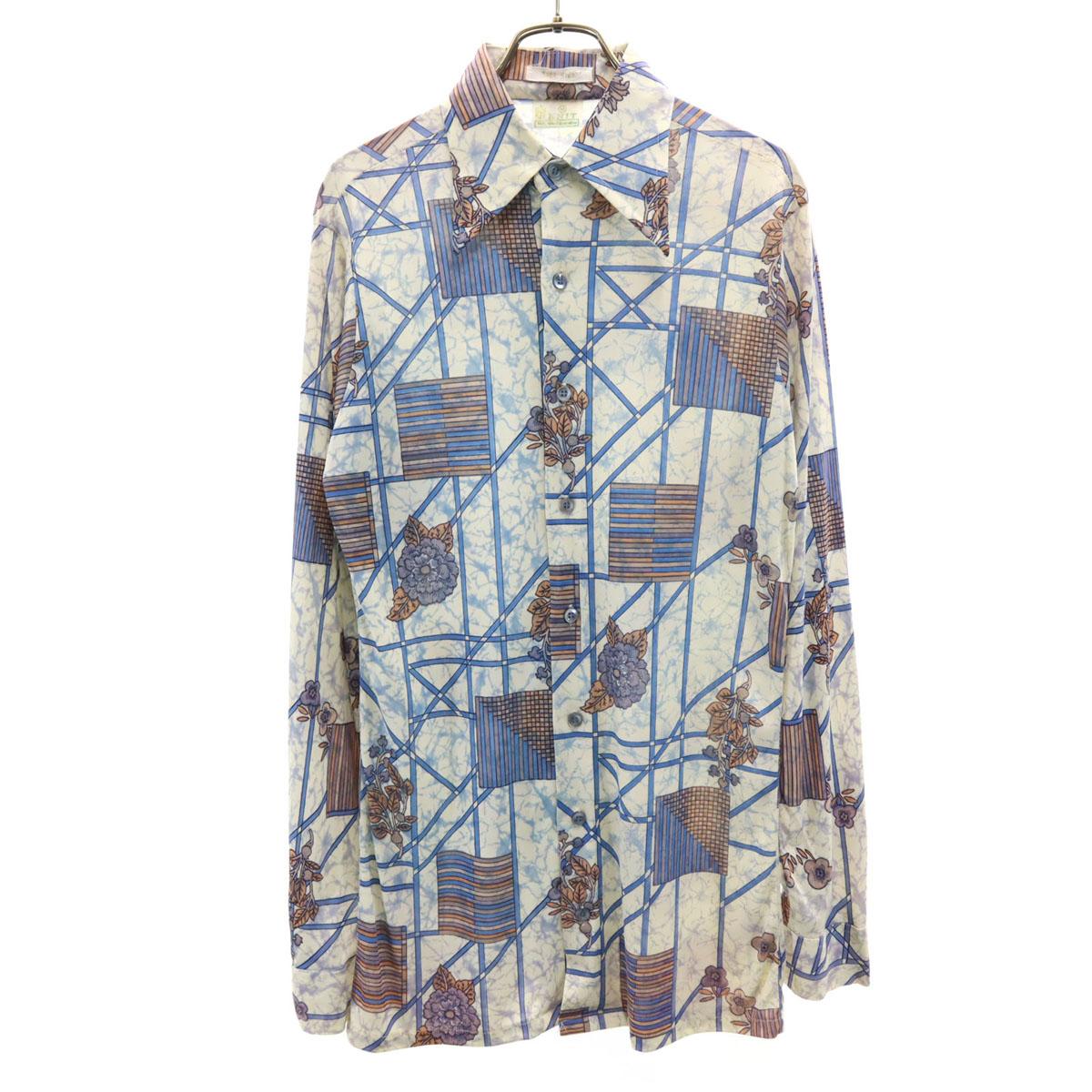 Sears 70-е винтажная рубашка с цветочным принтом, длинный рукав, M, цвет слоновой кости, мужская, б/у
Sears 70-е винтажная рубашка с цветочным принтом, длинный рукав, M, цвет слоновой кости, мужская, б/у