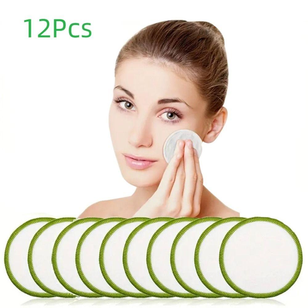 12Pcs/Pack Reusable Makeup Remover Pads Rounds Cleansing Facial Cotton Make up Removal Wipes Travel чорний
12Pcs/Pack Reusable Makeup Remover Pads Rounds Cleansing Facial Cotton Make up Removal Wipes Travel чорний