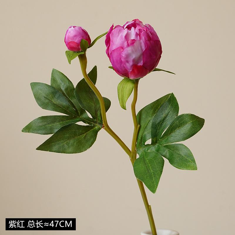 European mini 2-head simulated peony flower wedding home soft decoration flower arrangement silk flower arrangement flower art simulation peony фіолетовий
European mini 2-head simulated peony flower wedding home soft decoration flower arrangement silk flower arrangement flower art simulation peony фіолетовий
