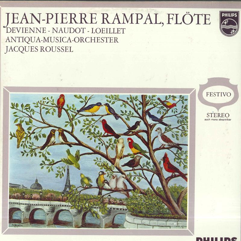 LP Record JEAN PIERRE RAMPAL JACQUES ROUSSEL Devienne Konzert Fur Flote Und Orch 839550VGY PHILIPS Netherland Classical Used
LP Record JEAN PIERRE RAMPAL JACQUES ROUSSEL Devienne Konzert Fur Flote Und Orch 839550VGY PHILIPS Netherland Classical Used
