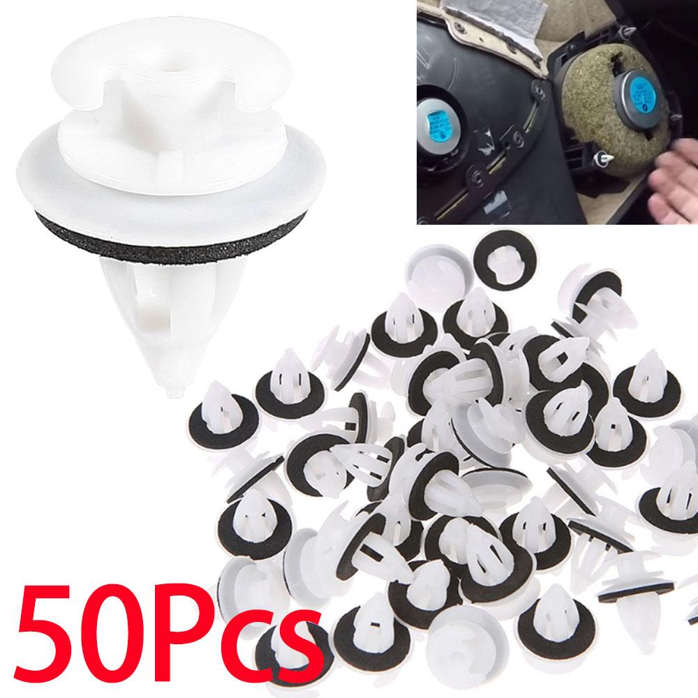 100/50 шт. клипсы для дверной панели автомобиля, внутренняя отделка, клипсы для отделки двери, аксессуары для BMW E81 E82 E87 E88 F20 E34 E39 E60 F10
100/50 шт. клипсы для дверной панели автомобиля, внутренняя отделка, клипсы для отделки двери, аксессуары для BMW E81 E82 E87 E88 F20 E34 E39 E60 F10