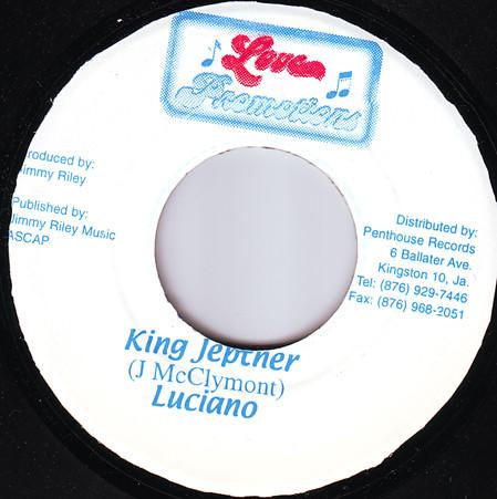 7inch Record LUCIANO - King Jepther NONE Love Promotions Jamaica Reggae, Ska & Dub Used
7inch Record LUCIANO - King Jepther NONE Love Promotions Jamaica Reggae, Ska & Dub Used