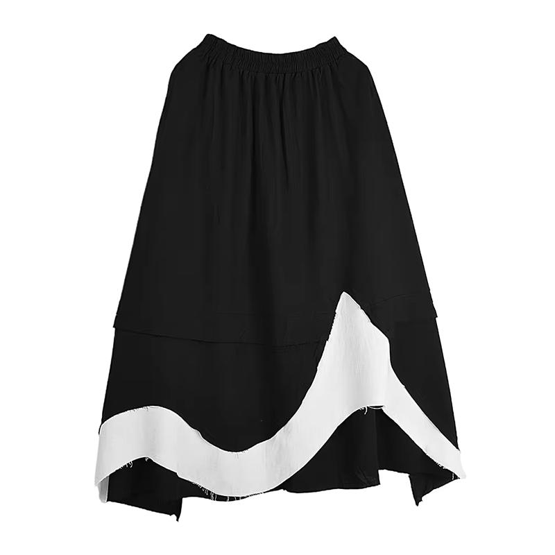 Xitao Юбка с асимметричным карманом контрастного цвета HQQ2444 One Size чёрный
Xitao Юбка с асимметричным карманом контрастного цвета HQQ2444 One Size чёрный