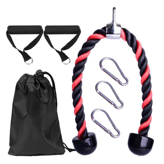 7Pcs Colorful Arm Rope Biceps Drawstring Down Training Triceps Exerciser Set
7Pcs Colorful Arm Rope Biceps Drawstring Down Training Triceps Exerciser Set