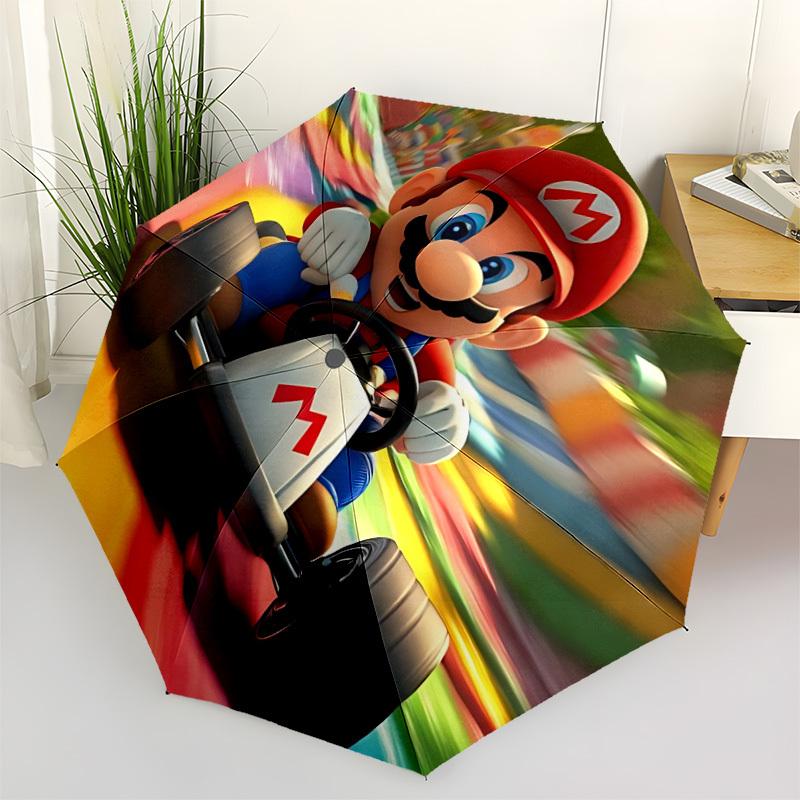 1pc Mario Automatic Folding Cute Umbrella - Compact 8-Rib Design, Durable Plastic & Iron, Perfect Gift for Friends & Family, Outdoor Umbrella, Fashion
1pc Mario Automatic Folding Cute Umbrella - Compact 8-Rib Design, Durable Plastic & Iron, Perfect Gift for Friends & Family, Outdoor Umbrella, Fashion