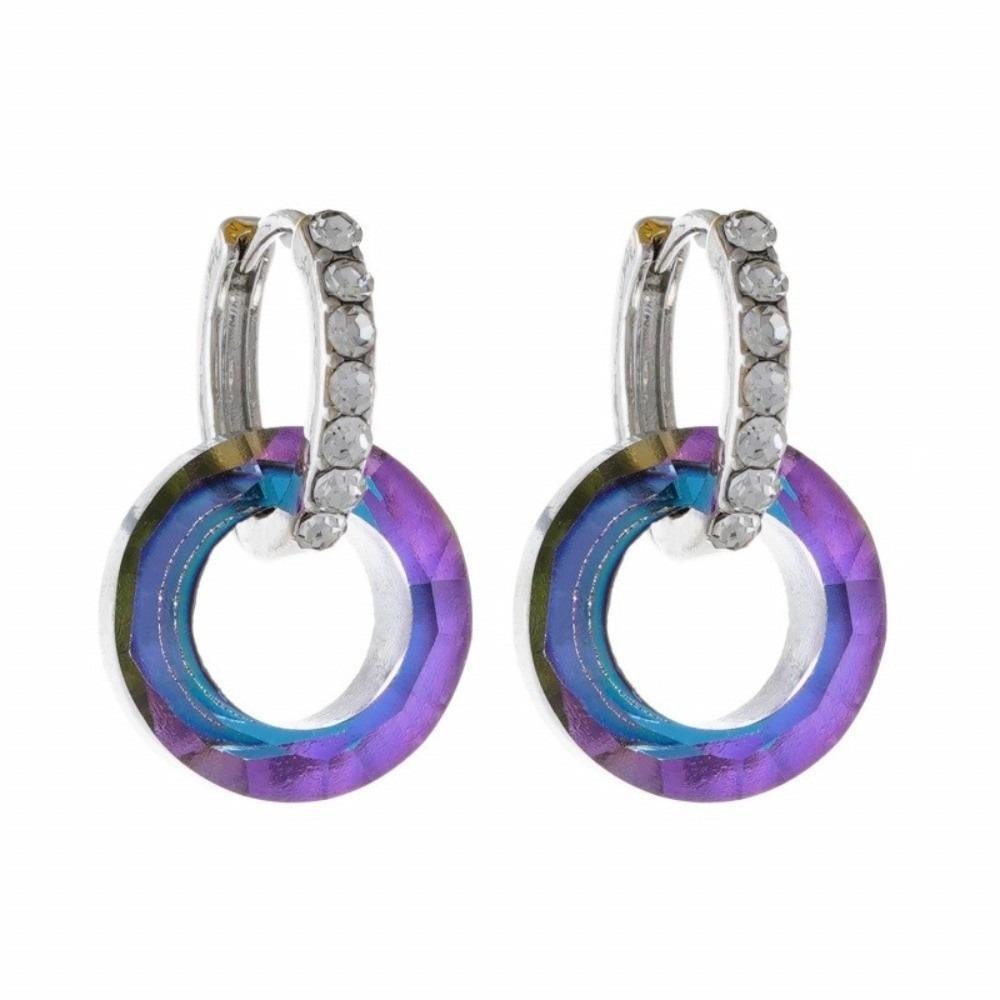 Zircon Double Ring Earrings Light Luxury Minimalist Crystal Earrings Gift серебряный
Zircon Double Ring Earrings Light Luxury Minimalist Crystal Earrings Gift серебряный