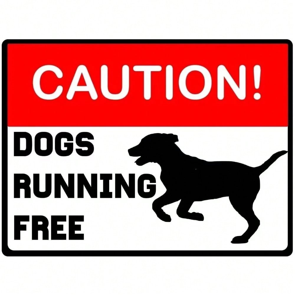 Vintage Metal Sign Dogs Running Free Caution Driveway Decoration Wall Art 20x30 різнокольоровий
Vintage Metal Sign Dogs Running Free Caution Driveway Decoration Wall Art 20x30 різнокольоровий