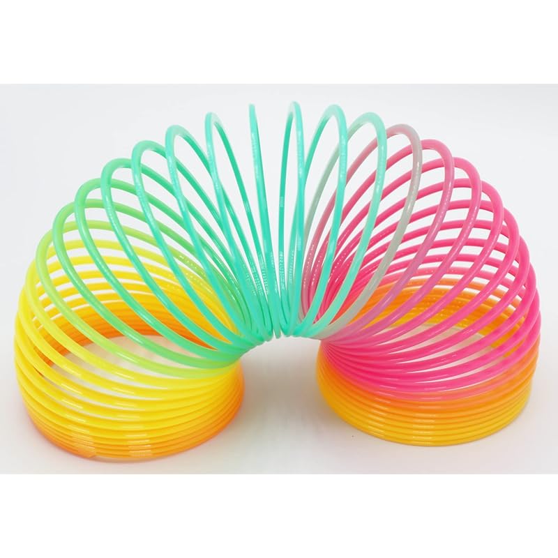Unicorns and Tales Juggling Slinky (Jumbo Rainbow Spring) with Safety Cap, Resin Rainbow Colors, Suitable for Children s Slinky Juggling (M: 87mm x
Unicorns and Tales Juggling Slinky (Jumbo Rainbow Spring) with Safety Cap, Resin Rainbow Colors, Suitable for Children s Slinky Juggling (M: 87mm x