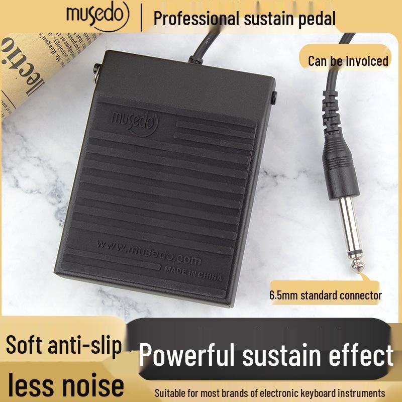 Little Angel Electronic Keyboard Sustain Pedal - Metal Shell, MIDI Synthesizer, Electric Piano Foot Accessory ABS
Little Angel Electronic Keyboard Sustain Pedal - Metal Shell, MIDI Synthesizer, Electric Piano Foot Accessory ABS