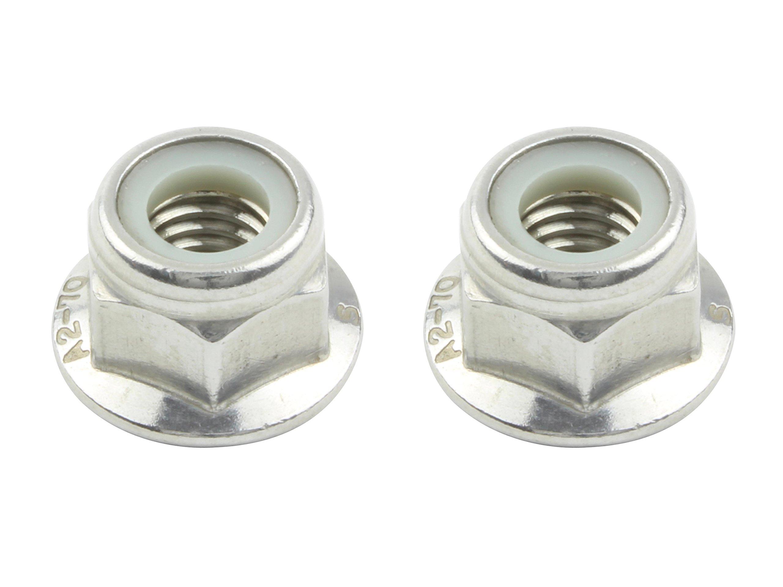 POSH FAITH Motorcycle Supplies Nylon Lock Nut with Flange 2 M8
POSH FAITH Motorcycle Supplies Nylon Lock Nut with Flange 2 M8