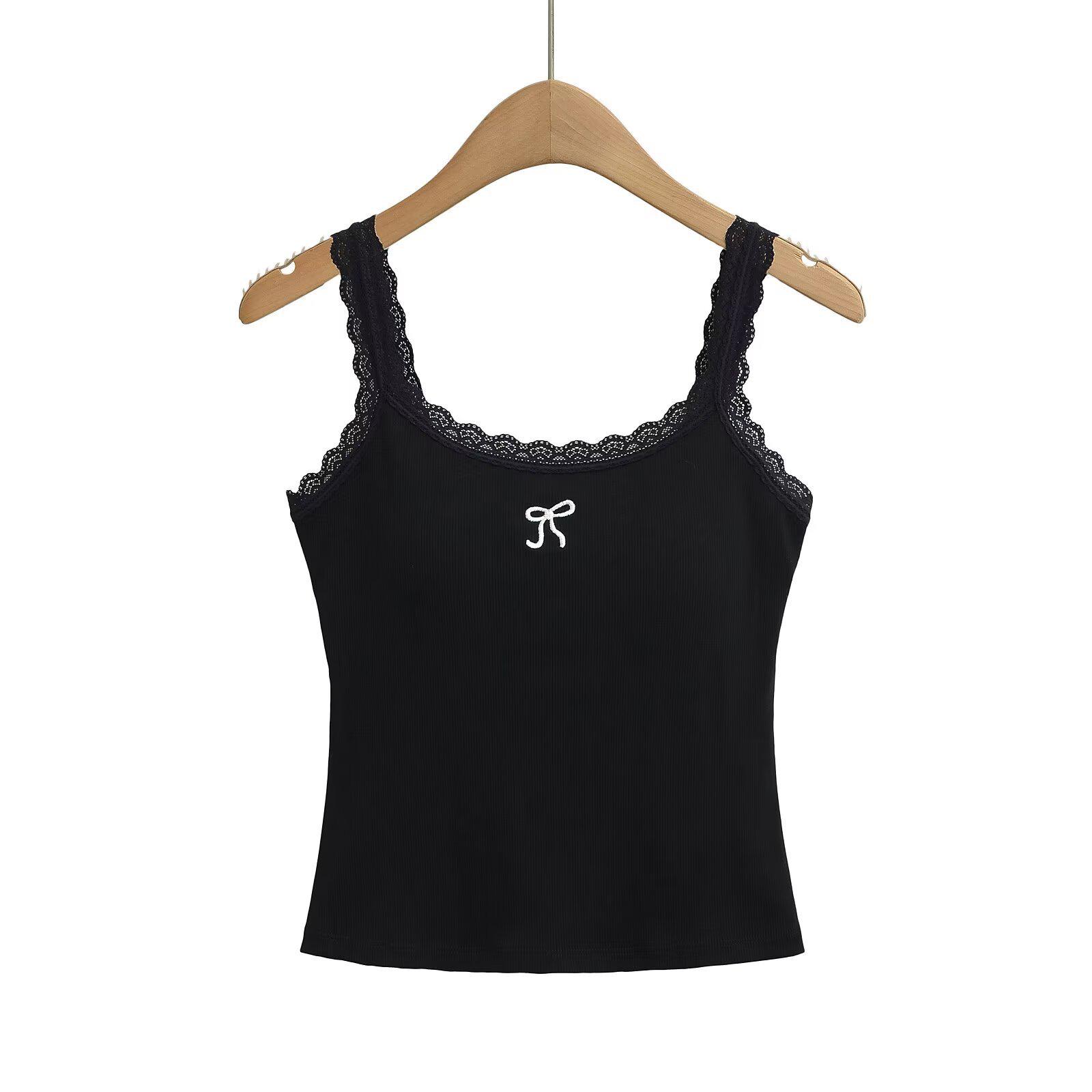 Spring/Summer 2025 Women s Slim Fit Bow Lace Camisole - Pure Desire Style Small чорний
Spring/Summer 2025 Women s Slim Fit Bow Lace Camisole - Pure Desire Style Small чорний