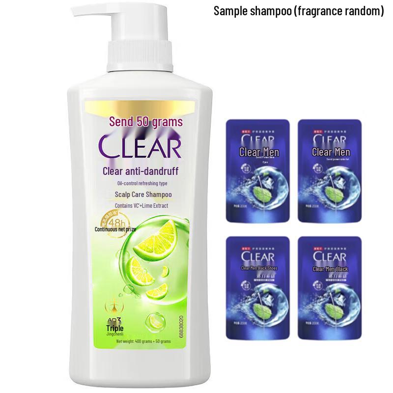 CLEAR Anti-Dandruff Oil Control Shampoo Set
CLEAR Anti-Dandruff Oil Control Shampoo Set