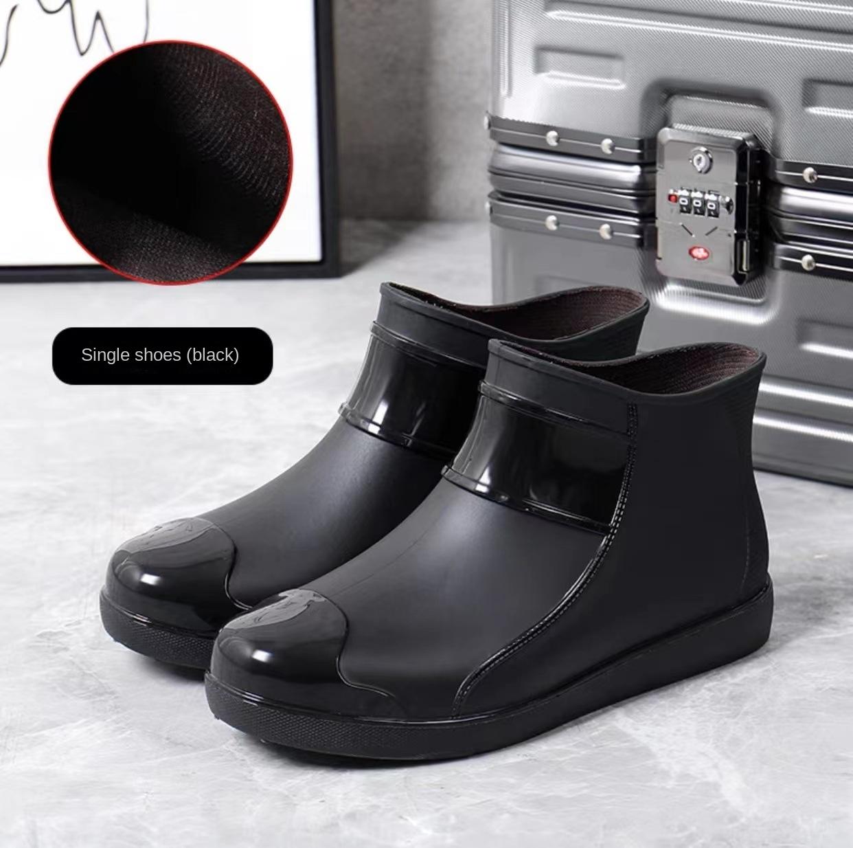 Fashion Couple Rain Shoes, Waterproof And Non Slip, Outdoor Fishing, Kitchen Work Rubber Shoes, Wear-resistant Water Shoes 45
Fashion Couple Rain Shoes, Waterproof And Non Slip, Outdoor Fishing, Kitchen Work Rubber Shoes, Wear-resistant Water Shoes 45