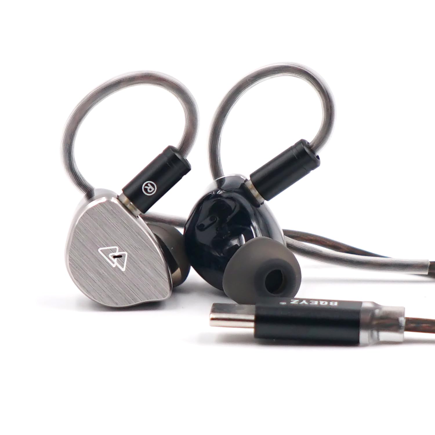 BQEYZ BQ10 12mm Dynamic Wired Gaming Earphones with Microphone and Remote USB Smartphone Silver C with In-Ear Earphones, Control, 3.5mm Port,
BQEYZ BQ10 12mm Dynamic Wired Gaming Earphones with Microphone and Remote USB Smartphone Silver C with In-Ear Earphones, Control, 3.5mm Port,