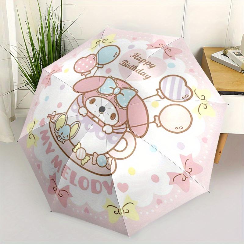 1pc Happy Birthday My Melody Automatic Opening and Closing Umbrella - Suitable for Various Occasions, Outdoor Activities, Lightweight and Durable Auto
1pc Happy Birthday My Melody Automatic Opening and Closing Umbrella - Suitable for Various Occasions, Outdoor Activities, Lightweight and Durable Auto