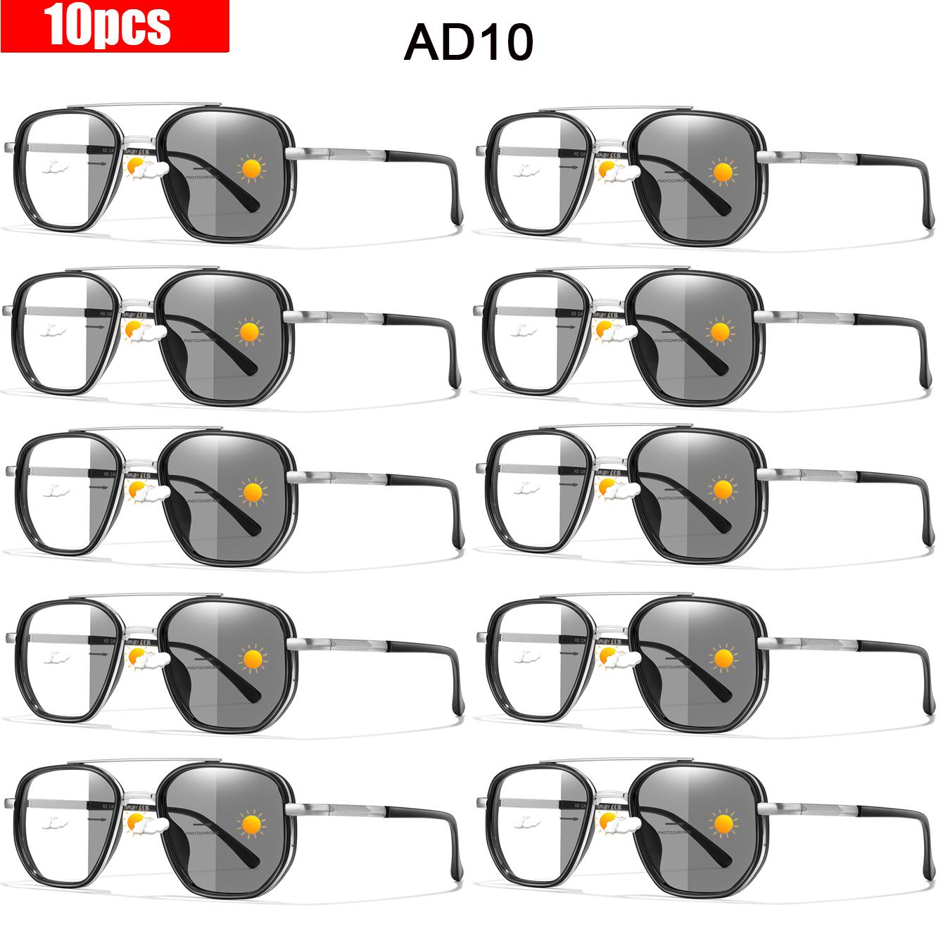 10-Pair Casual Reading Eyewear metal-framed Transparent Unisex Frame Magazine Readers Magnification Eyewear Presbyopic Eyewear 1
10-Pair Casual Reading Eyewear metal-framed Transparent Unisex Frame Magazine Readers Magnification Eyewear Presbyopic Eyewear 1