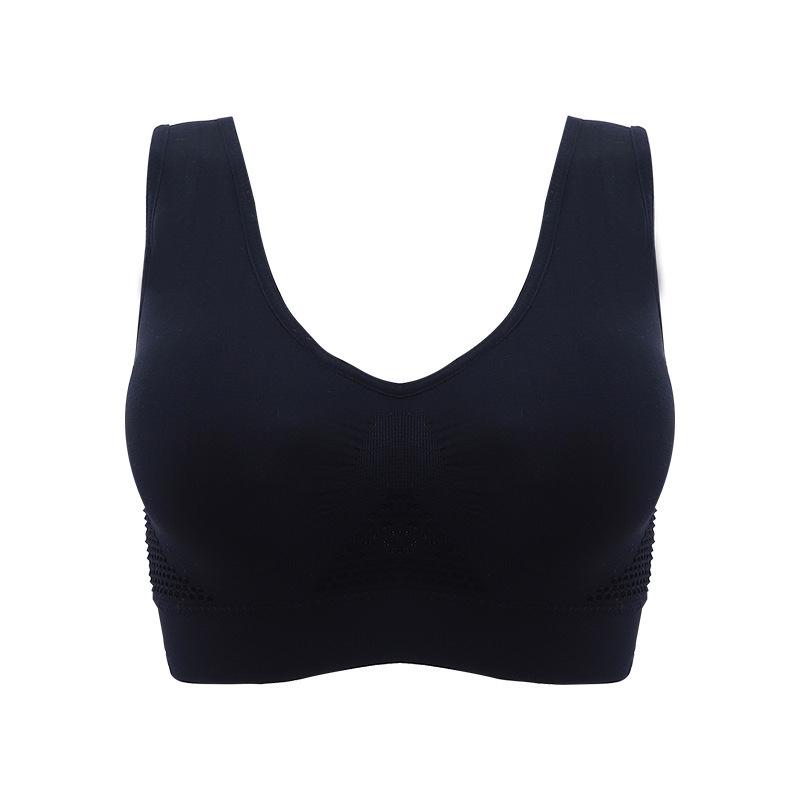 Women s Plus Size Wireless Sports Bra with Breathable Mesh for Yoga and Running XL
Women s Plus Size Wireless Sports Bra with Breathable Mesh for Yoga and Running XL