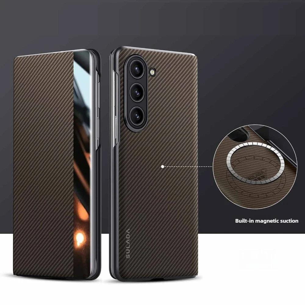 Smart Window Carbon Fiber Texture Magnetic Phone Case with Card Holder for Samsung Galaxy Z Fold 7 6 5 4 5G Flip Leather Cover For Galaxy Z Fold7 коричневий
Smart Window Carbon Fiber Texture Magnetic Phone Case with Card Holder for Samsung Galaxy Z Fold 7 6 5 4 5G Flip Leather Cover For Galaxy Z Fold7 коричневий