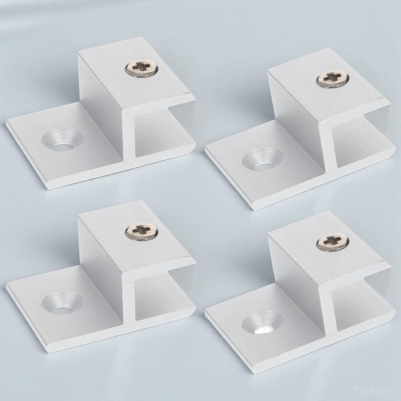 5Pcs Glass Clamp Brackets Premium Aluminum Alloy Rectangular Shelf Holder Heavy Duty Rust Proof Wall Mounted Floating Shelf Clip 3.6X2.8X1.6CM
5Pcs Glass Clamp Brackets Premium Aluminum Alloy Rectangular Shelf Holder Heavy Duty Rust Proof Wall Mounted Floating Shelf Clip 3.6X2.8X1.6CM