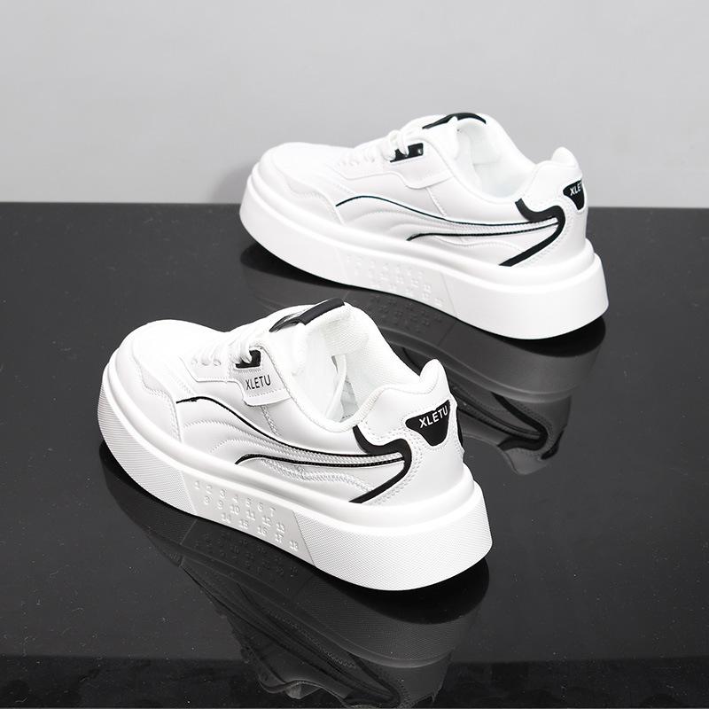 Autumn platform new muffin shoes thin casual board shoes heightening shoes leather trendy shoes T2 38
Autumn platform new muffin shoes thin casual board shoes heightening shoes leather trendy shoes T2 38
