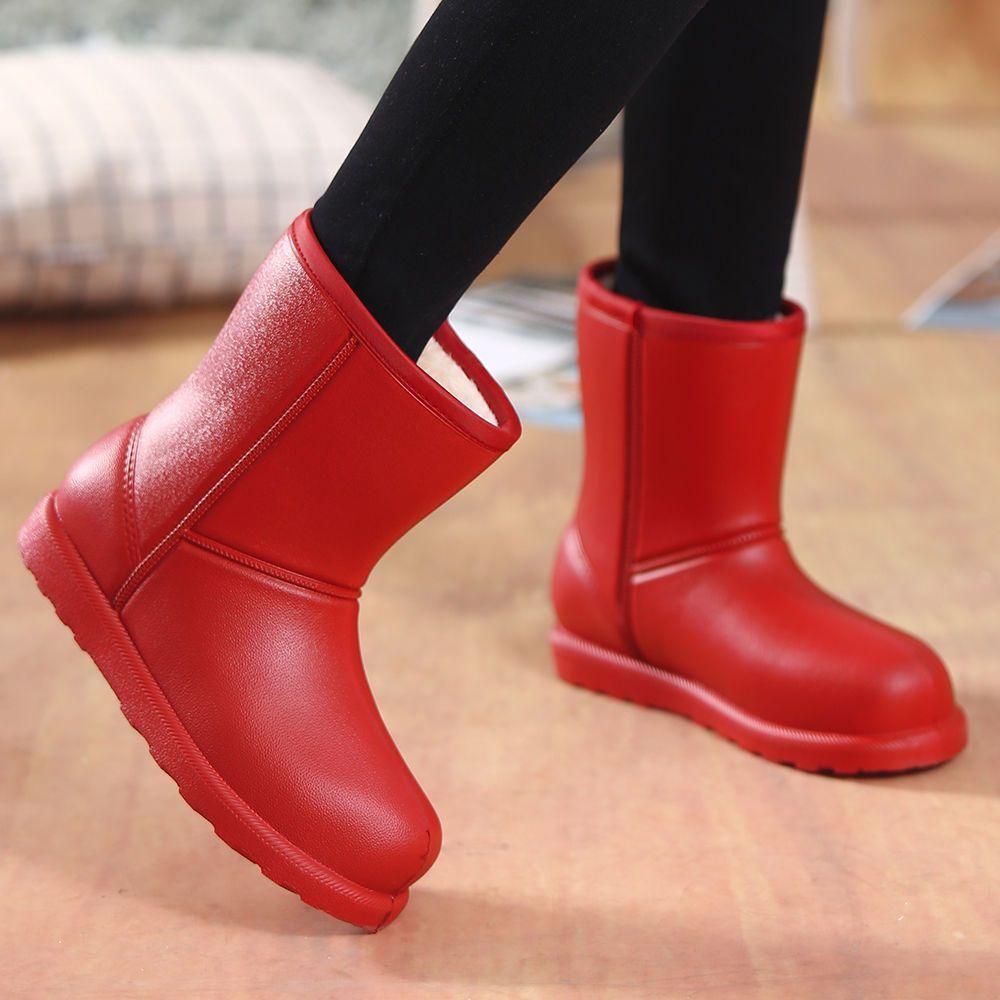 Зимние снежные сапоги женские плюс бархатные теплые высокие сапоги женские цельные уличные рабочие водонепроницаемые снежные сапоги унисекс EU39/CN40 красный
Зимние снежные сапоги женские плюс бархатные теплые высокие сапоги женские цельные уличные рабочие водонепроницаемые снежные сапоги унисекс EU39/CN40 красный