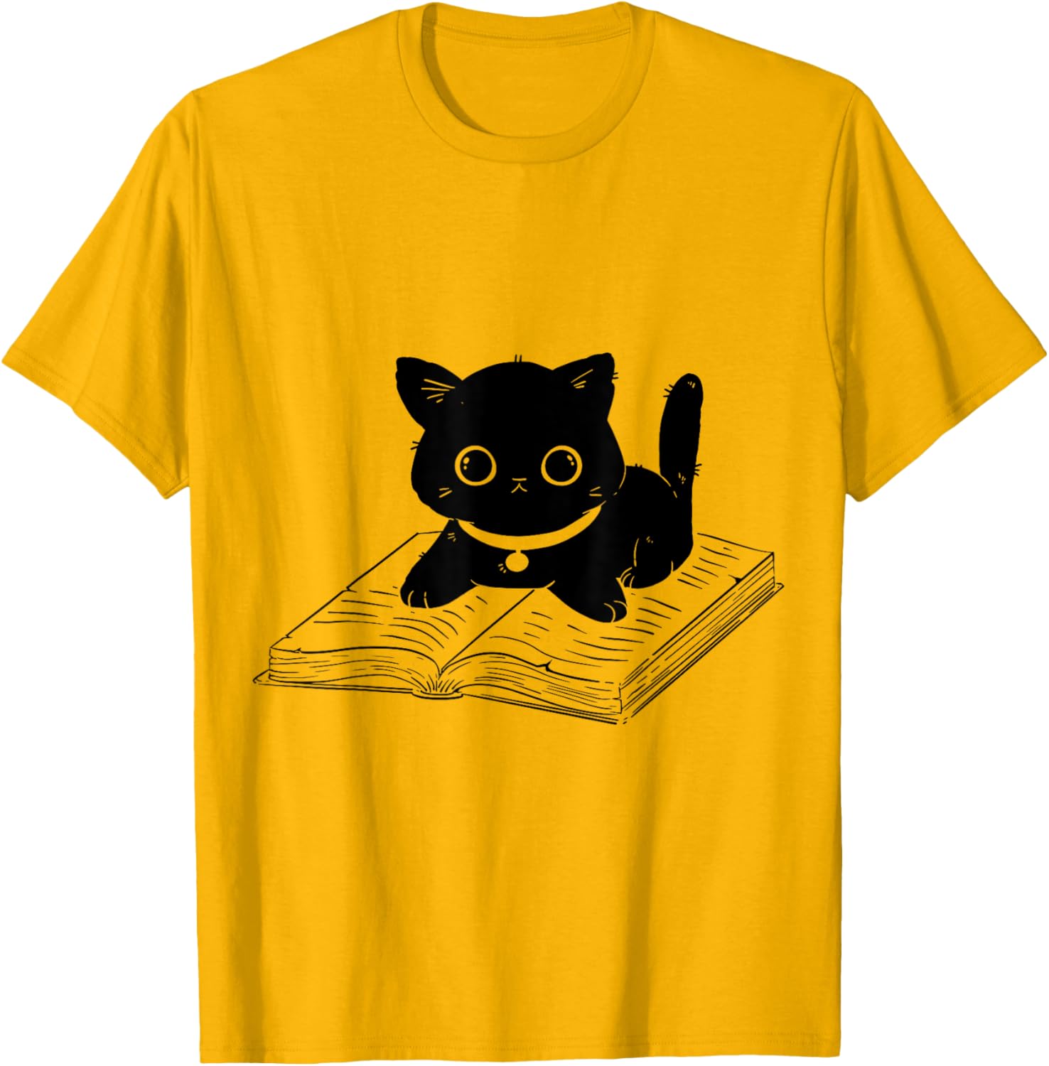 This Soft Shortsleeved Tshirt Features A Cute Black Cat Reading A Book Design and Is Perfect for Everyday WearSummer Streetwear 4XL
This Soft Shortsleeved Tshirt Features A Cute Black Cat Reading A Book Design and Is Perfect for Everyday WearSummer Streetwear 4XL