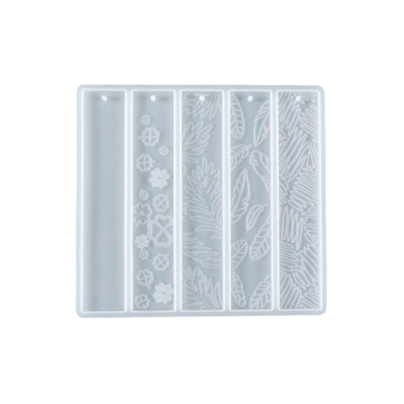 Clear Bookmark Mould Rectangle Silicone Molds Epoxy Resin Casting Molds with Hanging Hole for DIY Jewellery Making
Clear Bookmark Mould Rectangle Silicone Molds Epoxy Resin Casting Molds with Hanging Hole for DIY Jewellery Making