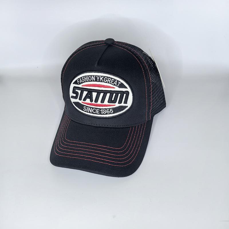 New Style Unisex Baseball Cap Classic Station Letter Pattern Mesh Cap Men And Women Breathable Streetwear Summer Trucker Hat Adjustable
New Style Unisex Baseball Cap Classic Station Letter Pattern Mesh Cap Men And Women Breathable Streetwear Summer Trucker Hat Adjustable