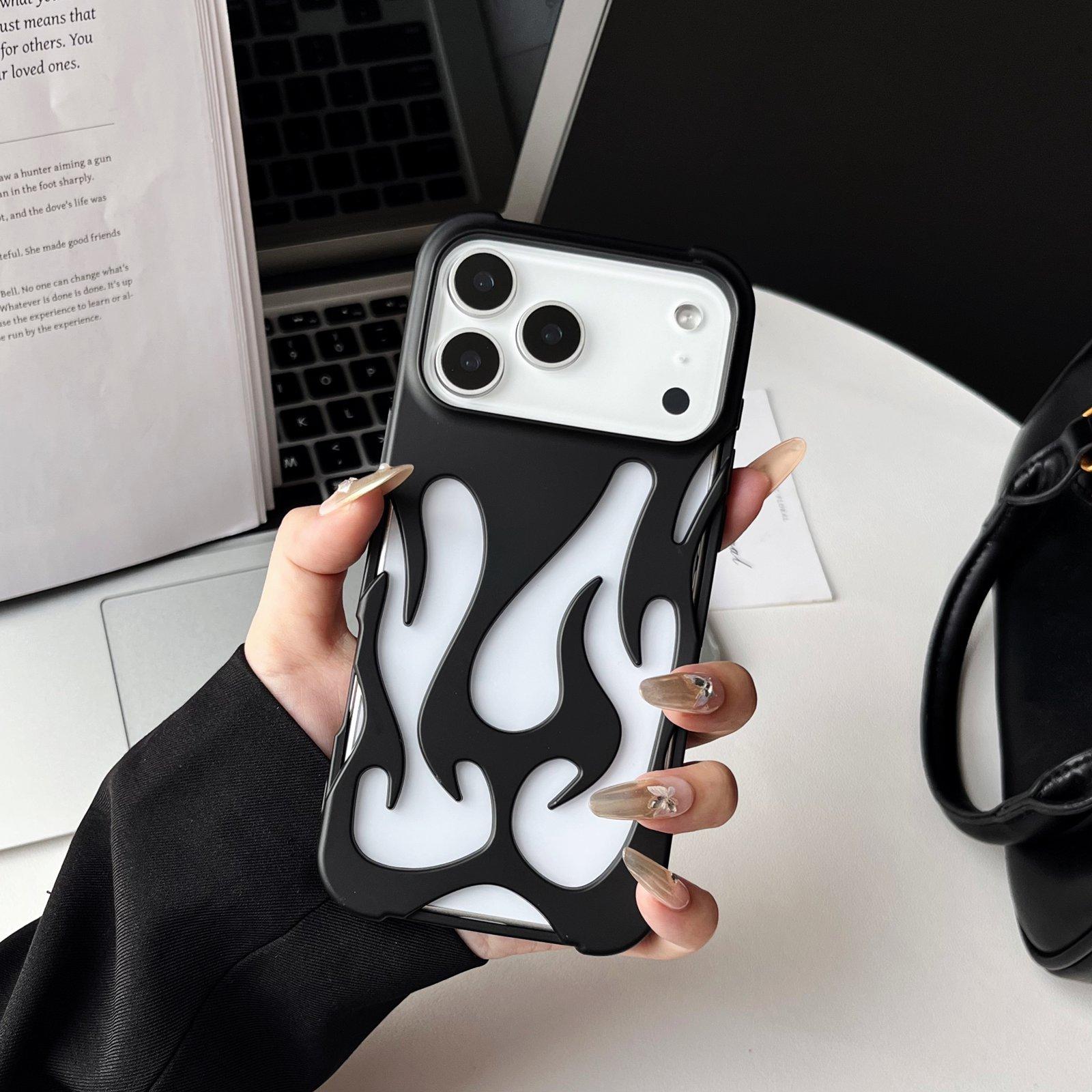 Силіконовий чохол з 3D порожнистим полум ям з покриттям для iPhone 17 Air 16 15 14 13 12 11 Pro Max Plus, з розсіюванням тепла, м який бампер iPhone 15 Pro Max
Силіконовий чохол з 3D порожнистим полум ям з покриттям для iPhone 17 Air 16 15 14 13 12 11 Pro Max Plus, з розсіюванням тепла, м який бампер iPhone 15 Pro Max