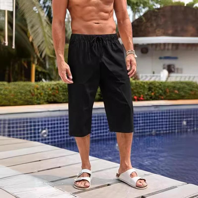 Summer Lightweight Cotton-Linen Cropped Pants Large Size Loose Wide-Leg Men S Hip-Hop Sports Casual Shorts M чёрный
Summer Lightweight Cotton-Linen Cropped Pants Large Size Loose Wide-Leg Men S Hip-Hop Sports Casual Shorts M чёрный