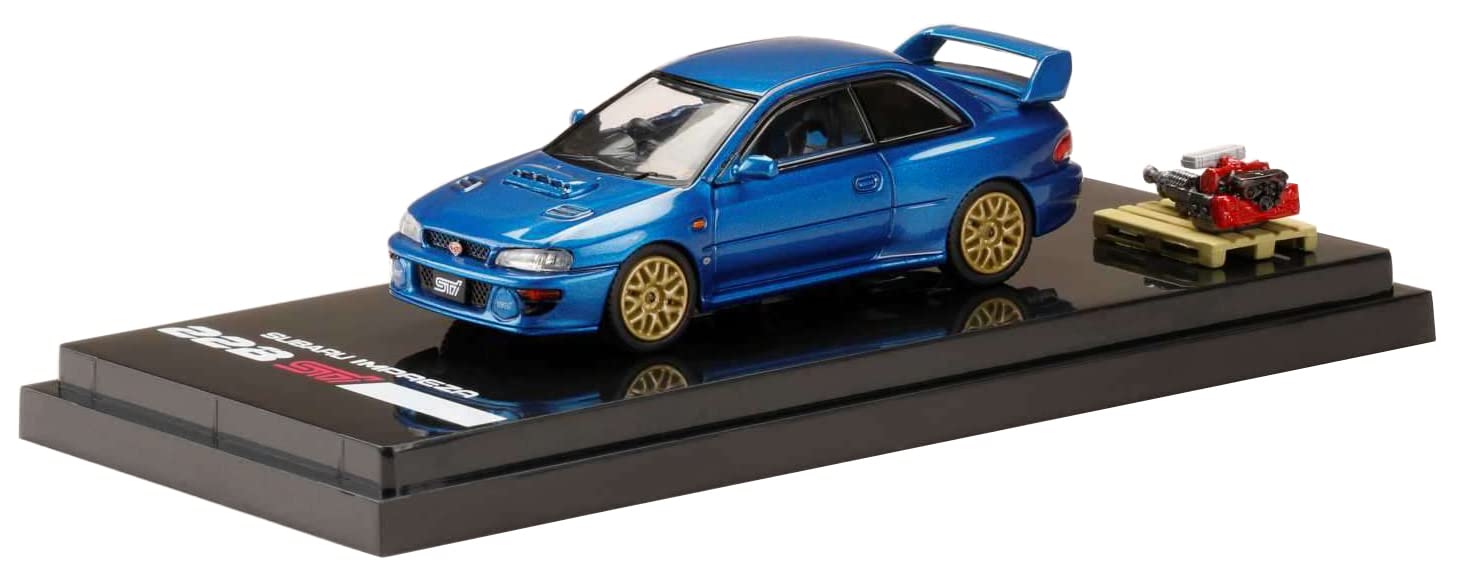 HJ64 Scale Subaru Impreza 22B STi Version with Engine Display Sonic Blue Finished HJ641041BL 1/64 (GC8 Modified) Model, Mica, Model,
HJ64 Scale Subaru Impreza 22B STi Version with Engine Display Sonic Blue Finished HJ641041BL 1/64 (GC8 Modified) Model, Mica, Model,