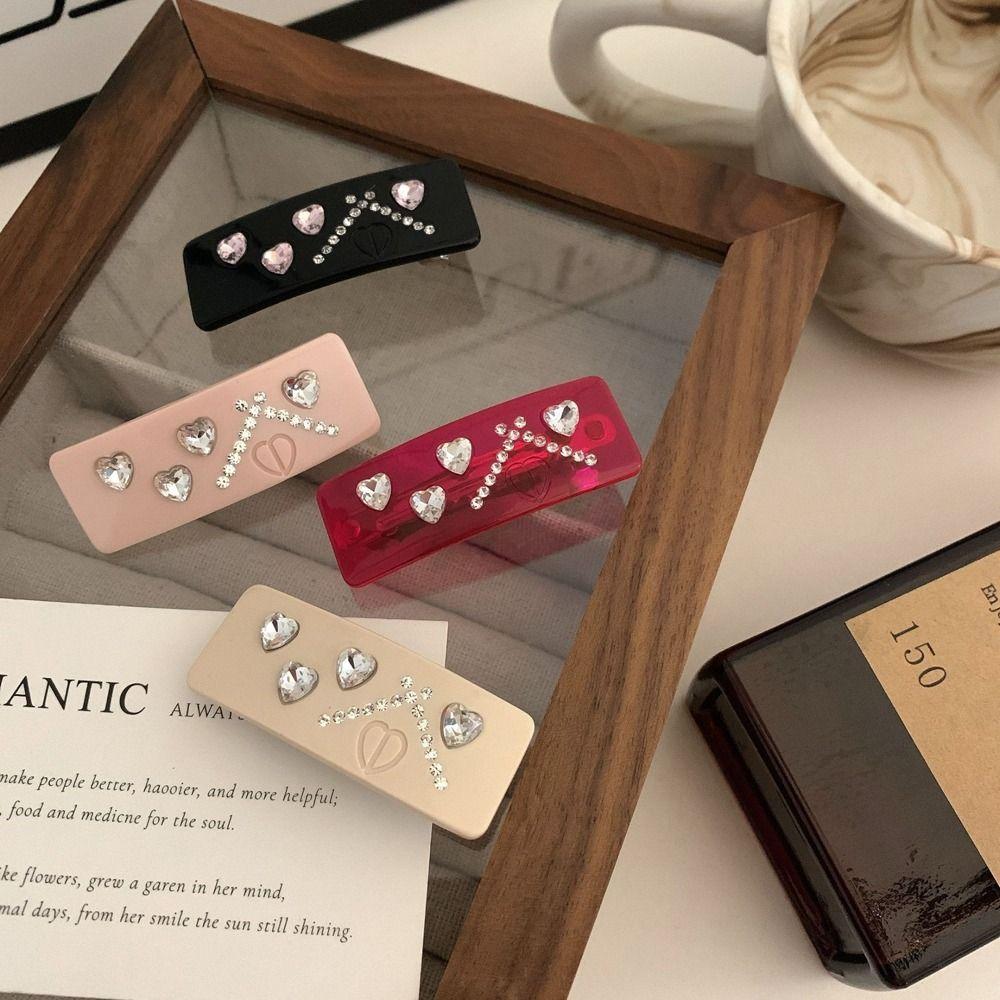 Rhinestone Girl Gift Acrylic Barrettes Women Hairpin Hair Accessory Bangs Clip Girl Hair Clips
Rhinestone Girl Gift Acrylic Barrettes Women Hairpin Hair Accessory Bangs Clip Girl Hair Clips