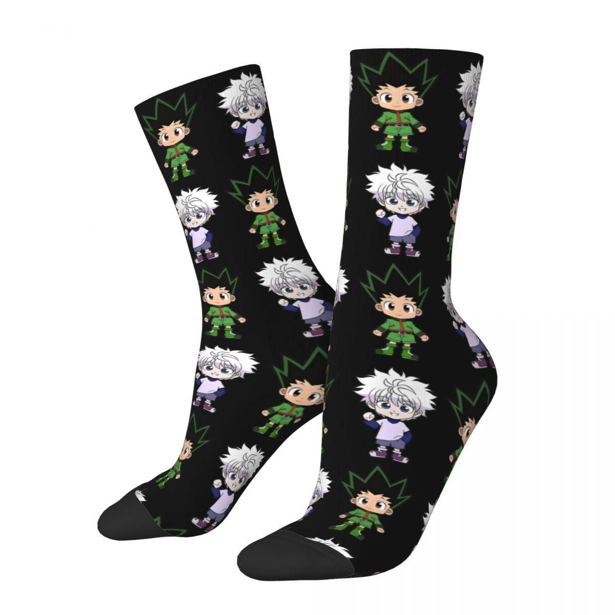 Hunter X Hunter Gon Killua Zoldyck Socks Men Women Fashion Socks High Quality Spring Summer Autumn Winter Middle Tube Socks Gift One Size
Hunter X Hunter Gon Killua Zoldyck Socks Men Women Fashion Socks High Quality Spring Summer Autumn Winter Middle Tube Socks Gift One Size