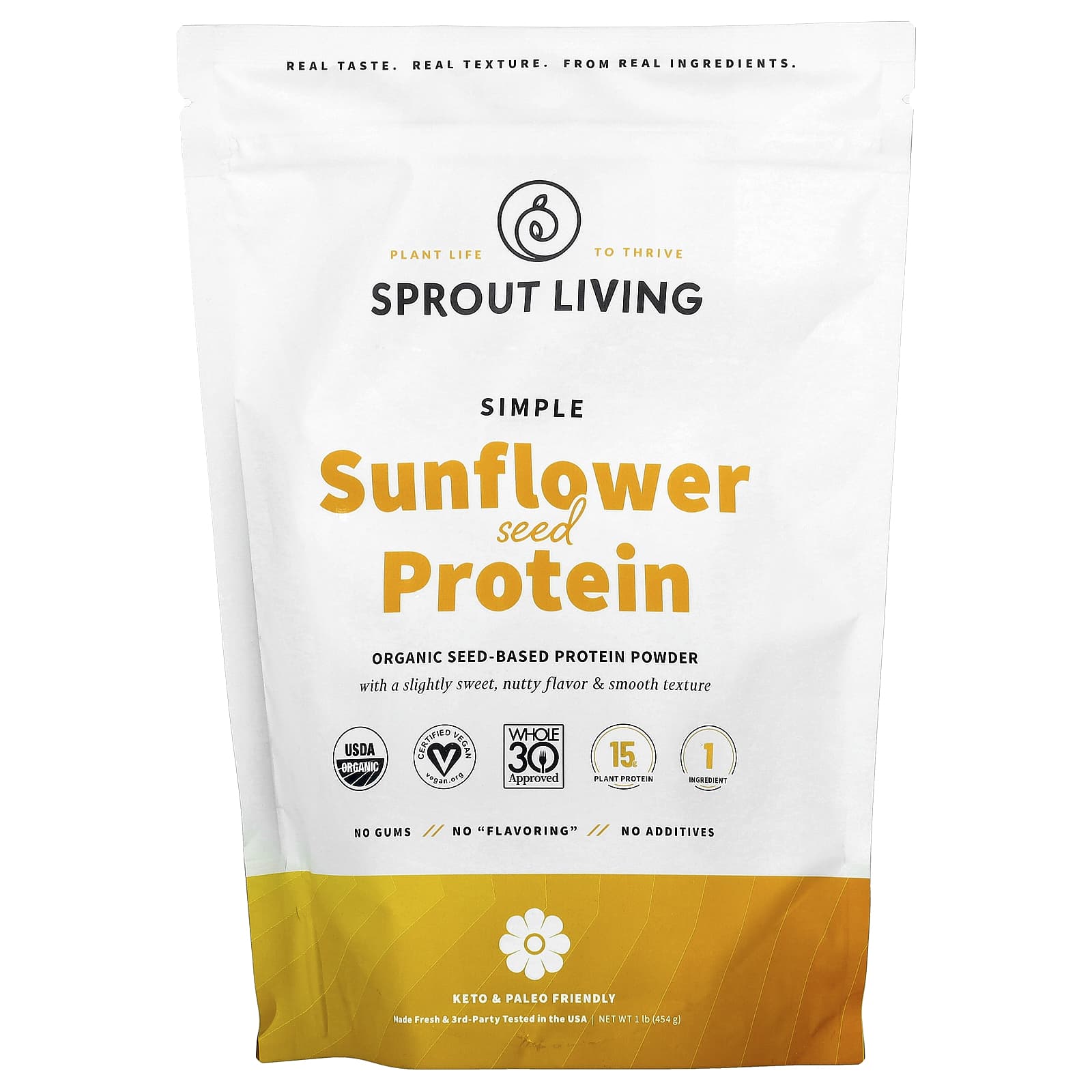 Simple Sunflower Seed Protein, 454G (1Lb)
Simple Sunflower Seed Protein, 454G (1Lb)