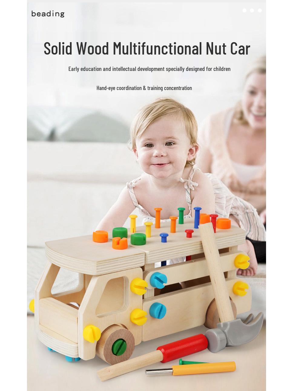 Creative Children s Multifunctional Nut Car: Enhance Fine Motor Skills with Hands-on Assembly Building Blocks.
Creative Children s Multifunctional Nut Car: Enhance Fine Motor Skills with Hands-on Assembly Building Blocks.