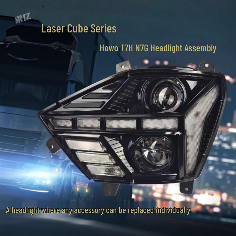 Heavy Duty Sinotruk Howo N7G Headlight Assembly: Super Bright Modified LED Laser Lens for N5G, N6G Left_00
Heavy Duty Sinotruk Howo N7G Headlight Assembly: Super Bright Modified LED Laser Lens for N5G, N6G Left_00