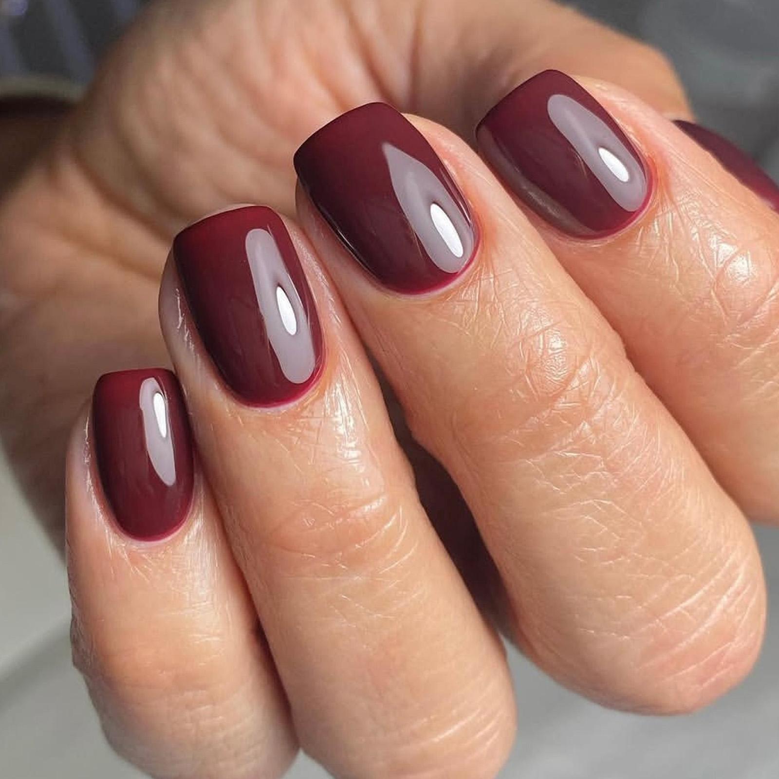 Wine Reds Press on Nail Square Fake Nail Glossy Stick on Nail Full Cover False Nails Acrylic Stick on Nails for Womens
Wine Reds Press on Nail Square Fake Nail Glossy Stick on Nail Full Cover False Nails Acrylic Stick on Nails for Womens