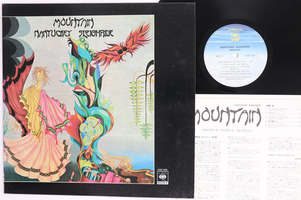 LP Record MOUNTAIN Nantucket Sleighride 15AP638 CBS SONY 1977 Japan Rock Used
LP Record MOUNTAIN Nantucket Sleighride 15AP638 CBS SONY 1977 Japan Rock Used
