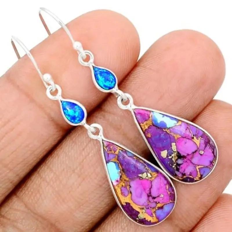 Luxury Copper Color Earrings for Women Waterdrop Charm Handmade Metal Inlaid Pink Stone Dangle Earrings Zircon Gift
Luxury Copper Color Earrings for Women Waterdrop Charm Handmade Metal Inlaid Pink Stone Dangle Earrings Zircon Gift