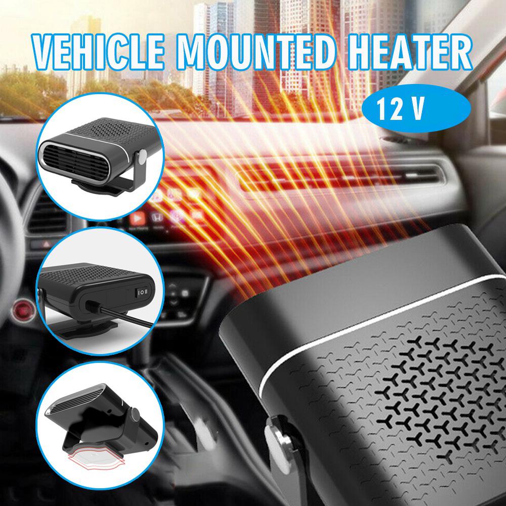 12V 2-in-1 Car Demister Heater Fan Adjustable Automobile Mounted Heater 120W Vehicle Heating Cooler Fan Black
12V 2-in-1 Car Demister Heater Fan Adjustable Automobile Mounted Heater 120W Vehicle Heating Cooler Fan Black