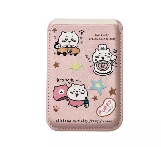 Cartoon Kawaii Magnetic Card Holder Leather Apple Phone Case Single Card Holder
Cartoon Kawaii Magnetic Card Holder Leather Apple Phone Case Single Card Holder