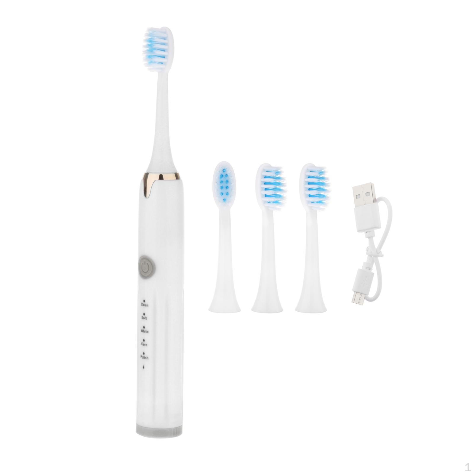 5 режимов электрическая зубная щетка портативная автоматическая щетка щетина перезаряжаемая для чистоты B
5 режимов электрическая зубная щетка портативная автоматическая щетка щетина перезаряжаемая для чистоты B