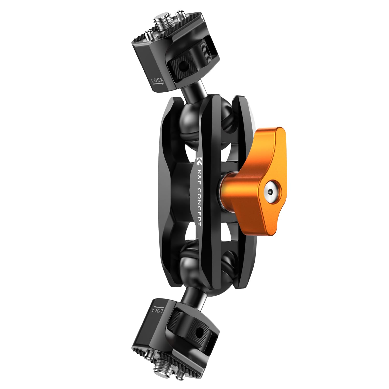 Concept Dual Ball Head Magic Arm Magic Arm with Screw Rotating Ball Head Aluminum Alloy Camera Monitor Mount Arm K&F Multi-Joint 1/4 -20 360°
Concept Dual Ball Head Magic Arm Magic Arm with Screw Rotating Ball Head Aluminum Alloy Camera Monitor Mount Arm K&F Multi-Joint 1/4 -20 360°