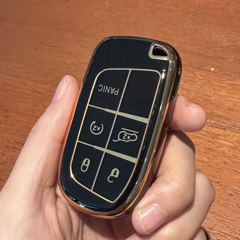 Чехол-брелок для ключей от автомобиля, чехол для Jeep Grand Cherokee Renegade Chrysler Dodge RAM Journey Dart Fiat Durango Challenger
Чехол-брелок для ключей от автомобиля, чехол для Jeep Grand Cherokee Renegade Chrysler Dodge RAM Journey Dart Fiat Durango Challenger