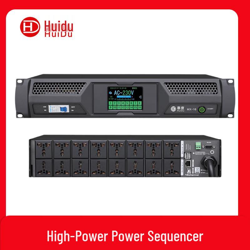 HuiDu MX-16 8-Channel Conference AV Power Sequencer (CN version)
HuiDu MX-16 8-Channel Conference AV Power Sequencer (CN version)